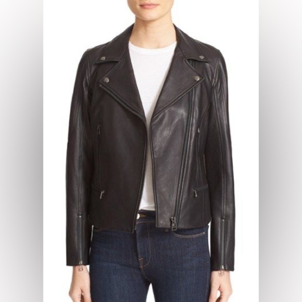LAMBSKIN Moto Jacket LIKE NEW